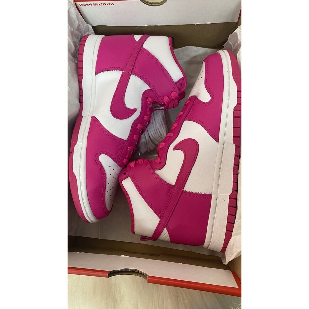 Size 8- Nike Dunk High‎ Pink Prime W BRAND NEW